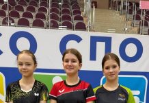 Захаровские теннисистки участвовали в первенстве Рязанской области по настольному теннису