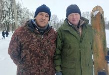 Захаровские охотники соревновались в беге на лыжах и стрельбе из винтовки