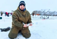Захаровец занял второе место на соревнованиях по ловле форели со льда