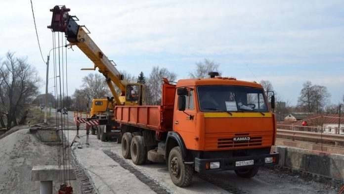 ремонт моста через ручей. Захарво.27.02.26