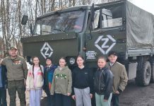 Ученики Безлыченской школы Захаровского округа встретились с участником СВО