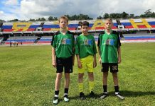 Юные захаровские футболисты играют на первенстве города Рязани