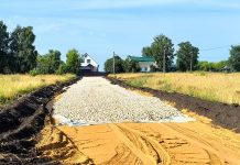 В селе Катагоща Захаровского округа отремонтировали дорогу